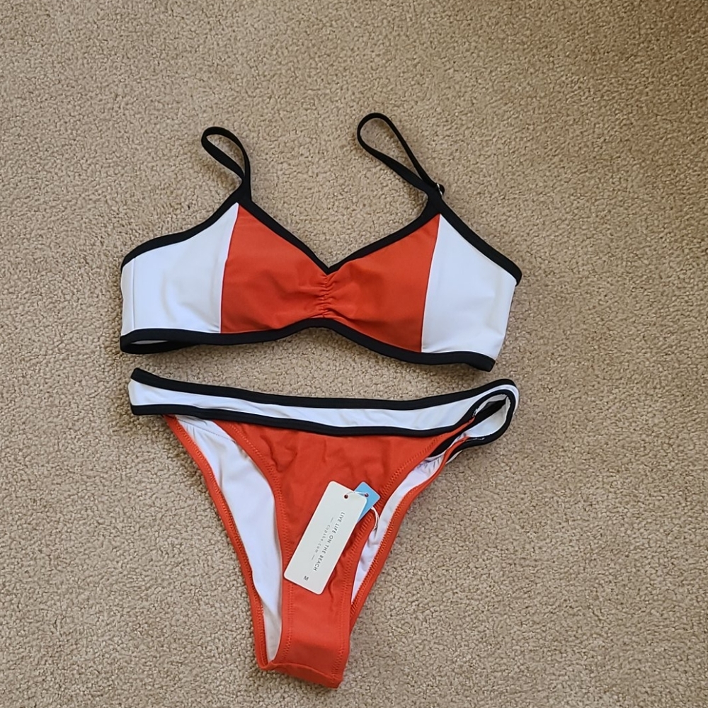 High cut, cheeky bikini